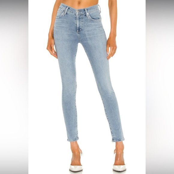 Citizens Of Humanity Denim - Citizens of Humanity Rocket Mid Rise Skinny Ankle in Paradiso size 27 (Revolve)